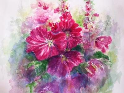 Madam Hollyhock Madam Hollyhock