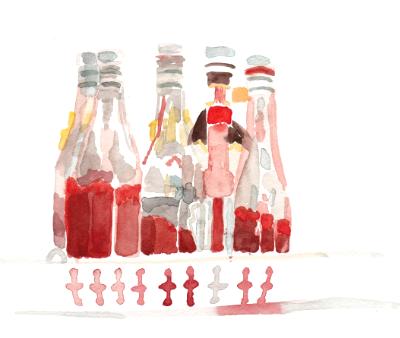 Condiment Bottles Condiment Bottles