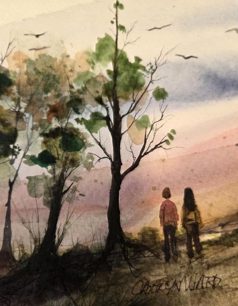 Fresh Air and Sunshine (watercolor)