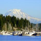Mount Rainier and Gig Harbor, WA