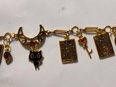 Tarot Card and Cat bracelet Tarot Card and Cat bracelet