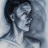 Danielle, Charcoal Portrait