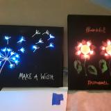 Lighted Canvases