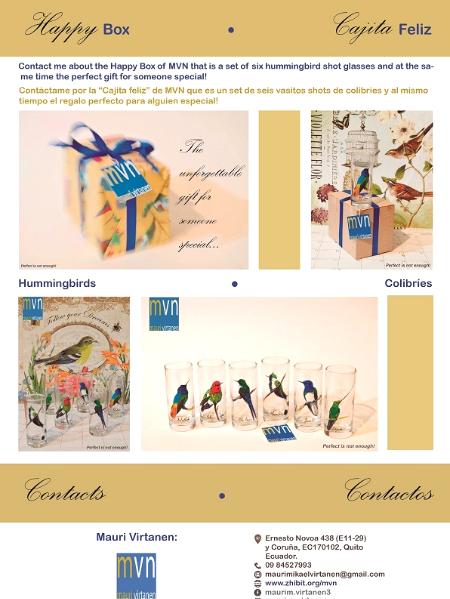 Catalogue of MVN Hand painted glassware 2019