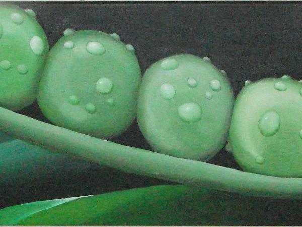 Pea stem  12" x 36"   sold