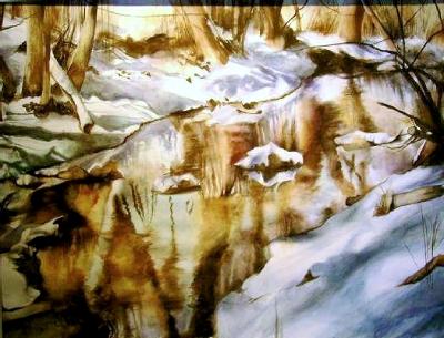 Boulder Creek in Winter Boulder Creek in Winter