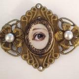 Antique gold Victorian Sweetheart brooch (sold)