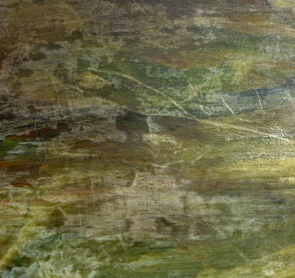 Green marble finish