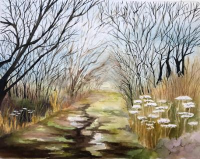 Misty Lane, Round Valley (sold; small study available)