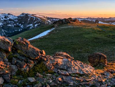 Tundra Communities Trail Sunset Panorama (click for full width) Tundra Communities Trail Sunset Panorama (click for full width)