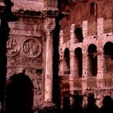 Arch of Constantine and Colosseum