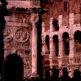 Arch of Constantine and Colosseum
