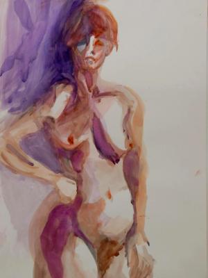 U64 Woman with hand on hip