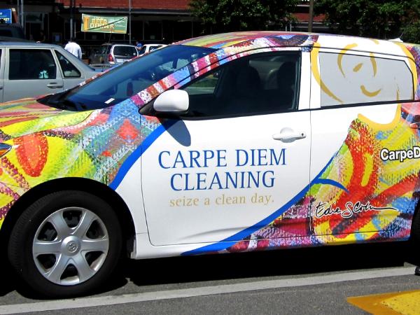 Carpe Diem Cleaning Company Car