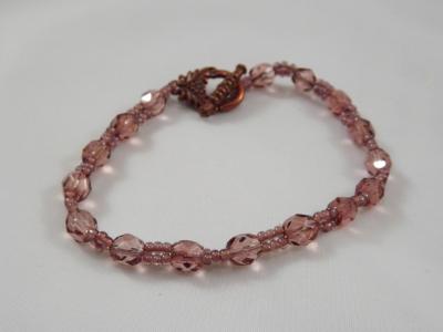 B-28 rose line bracelet B-28 rose line bracelet