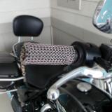 Stainless Steel Chainmail Handgrip Covers with Charms