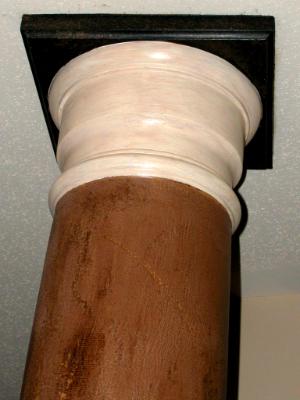 Plaster Snakeskin pillar Plaster Snakeskin pillar