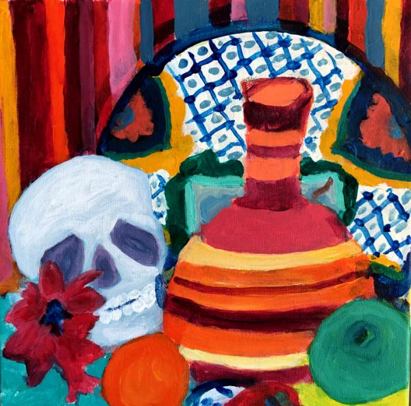 Still Life with Skull