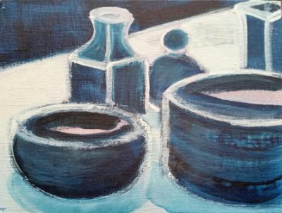 Still Life in Blue