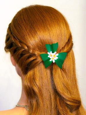 Shamrock Hair Clip