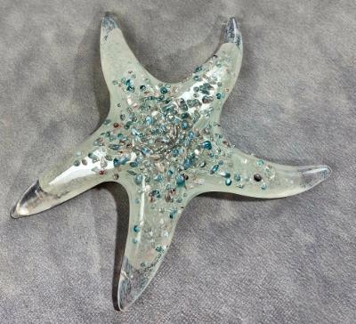 #02252606 Starfish Glows in the dark 6.25'' W Iridised $100.00 #02252606 Starfish Glows in the dark 6.25'' W Iridised $100.00