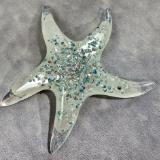 #02252606 Starfish Glows in the dark 6.25'' W Iridised  $100.00