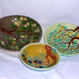 Tree branch bowls