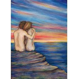 Oceans Lovers original painting