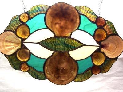 Victorian with real Sea Scallop Shells Victorian with real Sea Scallop Shells
