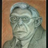 Ape Man (reproduction of Great Apes bookcover)