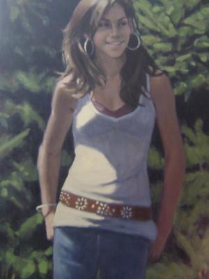 California Girl 24x42" oil California Girl 24x42" oil