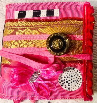 Hand Made Journal Pink Pleasure’s 