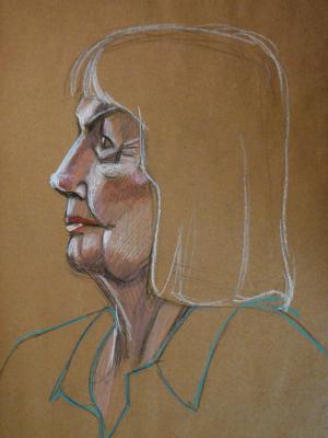 Barbara, Head Study Barbara, Head Study