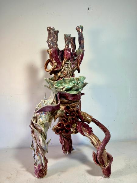 24" tall, Candelabra for the Magus