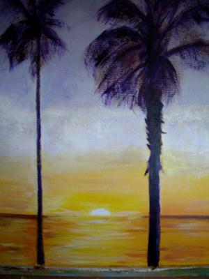 Sunset La Jolla Shore
