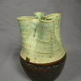 110621.H Clover Leaf Top Vase