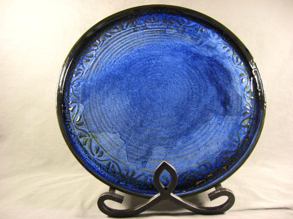 111108.C Blue Platter