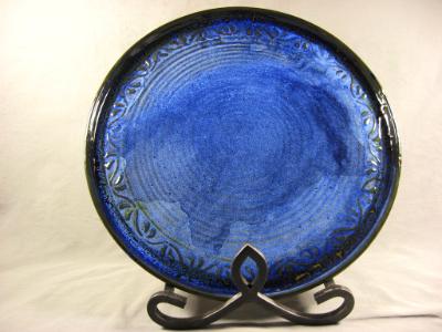 111108.C Blue Platter