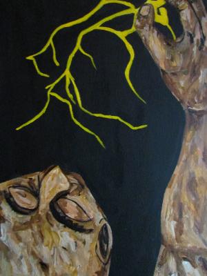 #32) Trapped in the land without color, forgotten gods practice their poses, readying themselves for restoration. #32) Trapped in the land without color, forgotten gods practice their poses, readying themselves for restoration.