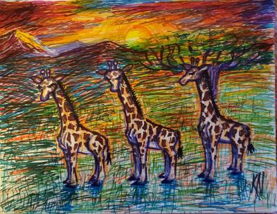 Giraffe Drama
