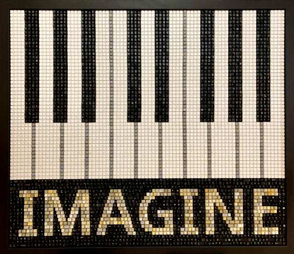Piano Keys Imagine Reality (Sold)