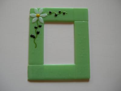 Green picture frame Green picture frame