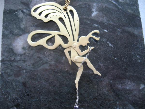 14-013 Bronze Fairy Necklace