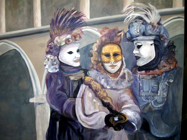 Venice Carnival masks