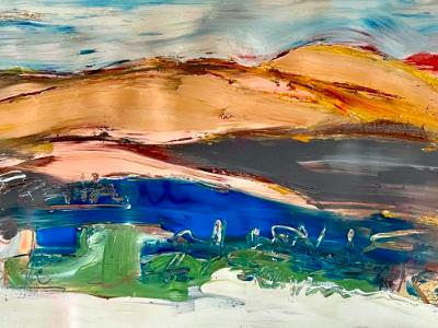 Abstract-Tan Hills Abstract-Tan Hills