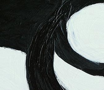 Detail of The Protector, Acrylic