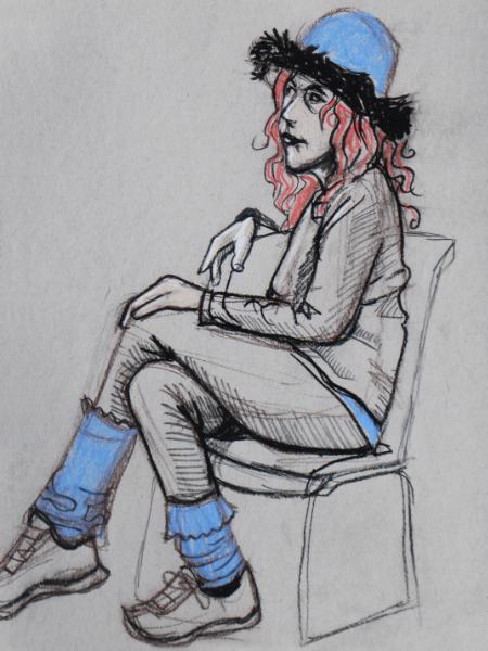 Jo, Seated