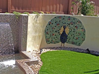 Mosaic backyard