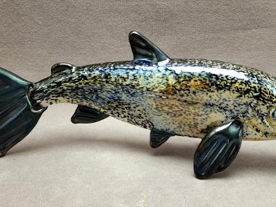 #15 #02072401 fish 4.5''Hx11''Lx3''W $300 #15 #02072401 fish 4.5''Hx11''Lx3''W $300