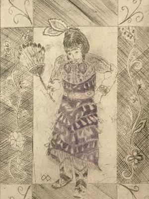 Jingle Dress Dancer (Ojibwe) Jingle Dress Dancer (Ojibwe)